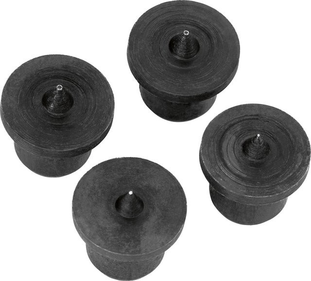 LUX-TOOLS Dübelfix Classic 10 mm aus Stahl in Schwarz, 4 Stück - Bild 1