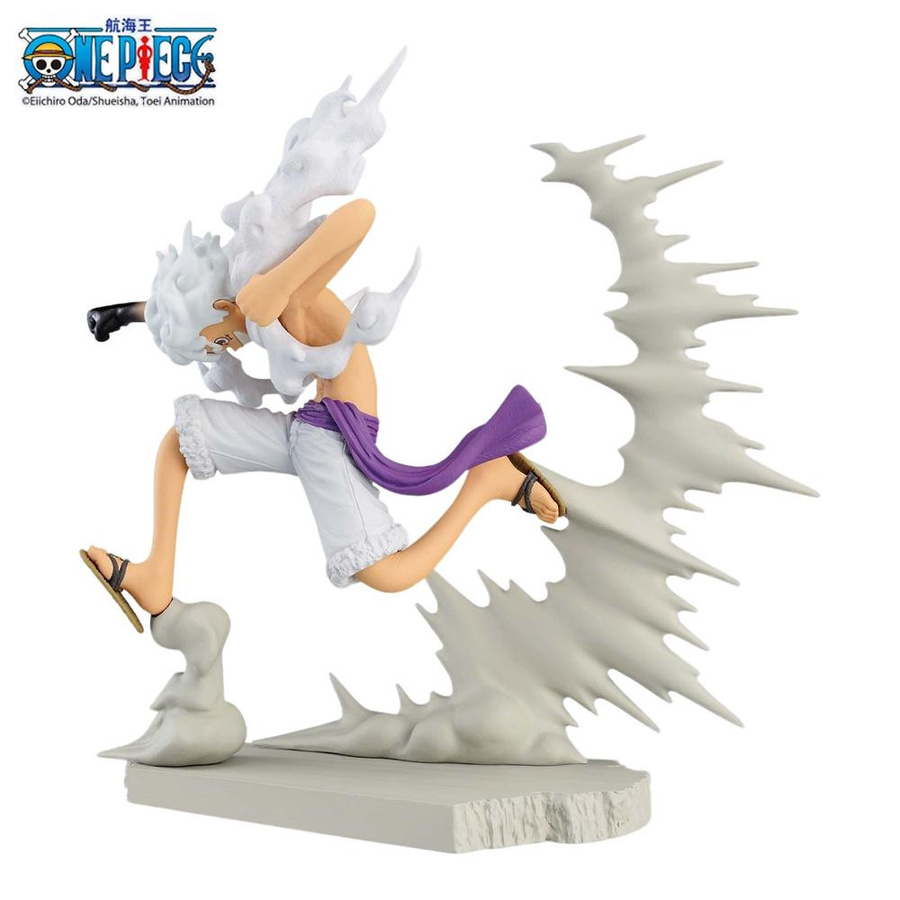 Yiran toy 1 One Piece Luffy Gear 5 Nika Form Figur 1-teiliges Set - Bild 2