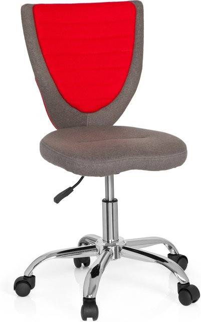 hjh OFFICE Kinderdrehstuhl KIDDY COMFORT aus Stoff ohne Armlehnen - Bild 1