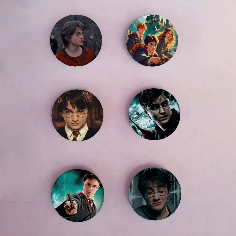 KAYOU Brosche Weißblech, Harry Potter Abzeichen - Bild 2