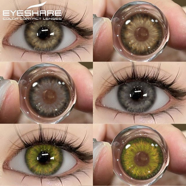 EYESHARE farbige Jahreslinsen, 2 Linsen - Bild 1
