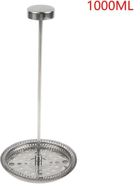 Quince Ersatzteil-Set für French Press Kessel: Filtersieb und Siebe aus Edelstahl in Silber, 1000 ml - Bild 1