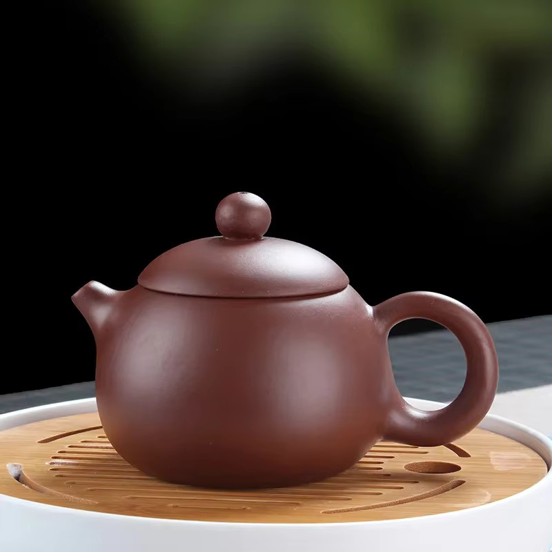 Upors Handgemachte China Yixing Zisha Teekanne aus Lila Ton, 200 ml - Bild 4