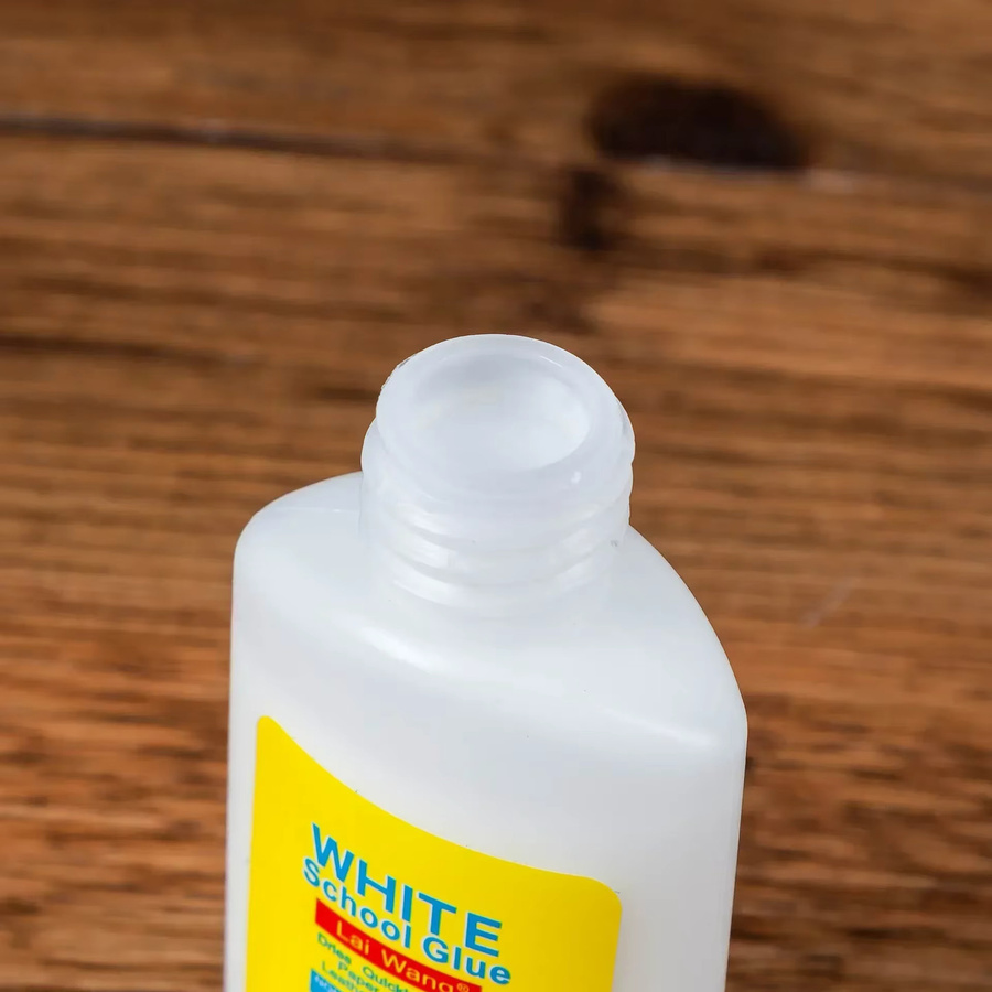 Weißer Latexkleber für Schule und Bastelarbeiten, wasserlöslich und schnell trocknend, 30 ml - Bild 2