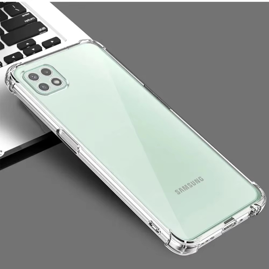 Transparente Ultradünne TPU Schutzhülle für Samsung Galaxy A22, A22S, F42, A23, A24 und A25 - Bild 2