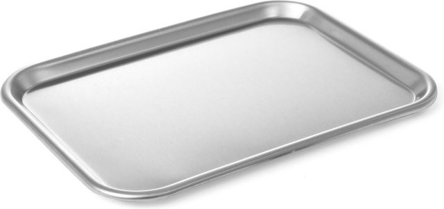 Hendi Lebensmittel-Auslageblech aus Edelstahl in Silber, B/T: 31,0 x 23,0 cm - Bild 1
