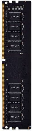 PNY DDR4 PC-Arbeitsspeicher Modul 8GB 1 x 8GB 288pin DIMM MD8GSD43200-TB Schwarz - Bild 1