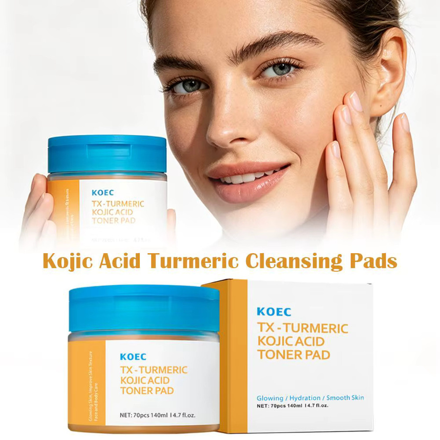 KOEC Kurkuma-Kojisäure-Toner-Pads, Gesicht, Fettige Haut - Bild 2