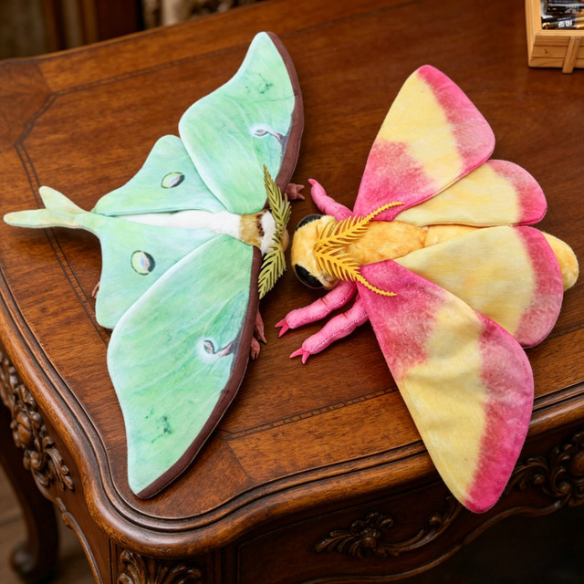 hereandhere Luna-Motten und Rosy-Maple-Motten, Plüschtiere - Bild 1