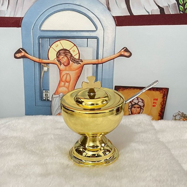 Orthodoxer Rosenkranz, vergoldet - Bild 1