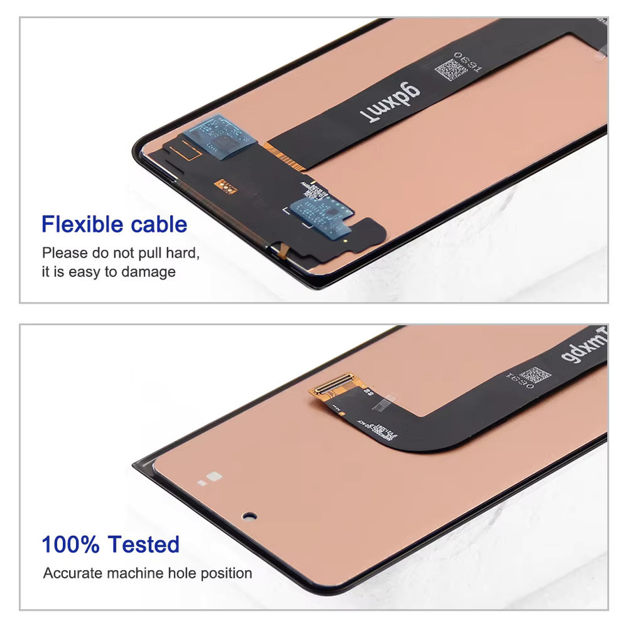 Samsung Z Fold3 5G LCD Display mit Touchscreen Digitizer Reparatur-Set in Schwarz für F9260 F926B F926U - Bild 4