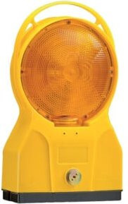 WEMAS TL-Bakenleuchte Future Warnleuchte in Gelb, Durchmesser: 18 cm - Bild 1