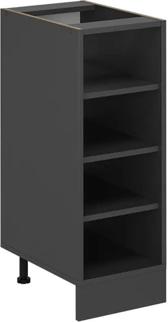 Vicco Küchenregal R-Line Offener Küchenschrank Anthrazit B/T/H: 30 x 44 x 81,6 cm - Bild 1