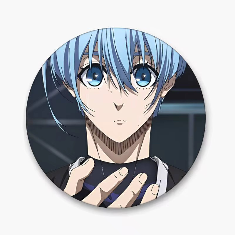 bilibili Brosche, Emaille-Pin, Cartoon-Stil, rund - Bild 6