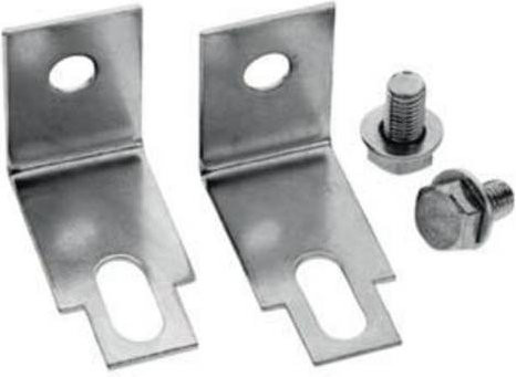 Hager Wandbefestigungswinkel FZ410XE aus Stahl, Breite: 40 mm, Höhe: 55 mm - Bild 1