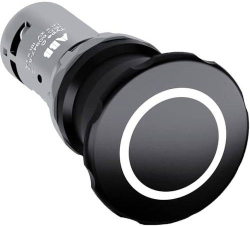 ABB CE4P-10B-11 Not-Aus/Not-Halt-Taster in Schwarz - Bild 1