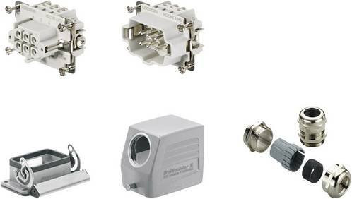Weidmüller Steckverbinder-Set RockStar HDC HE 1802730000 grau - Bild 1