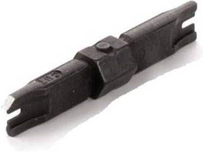 Weidmüller ERME 110 PDT Eindrückwerkzeug Schwarz für Twisted-Pair Kabel 9013960000 9013970000 - Bild 1
