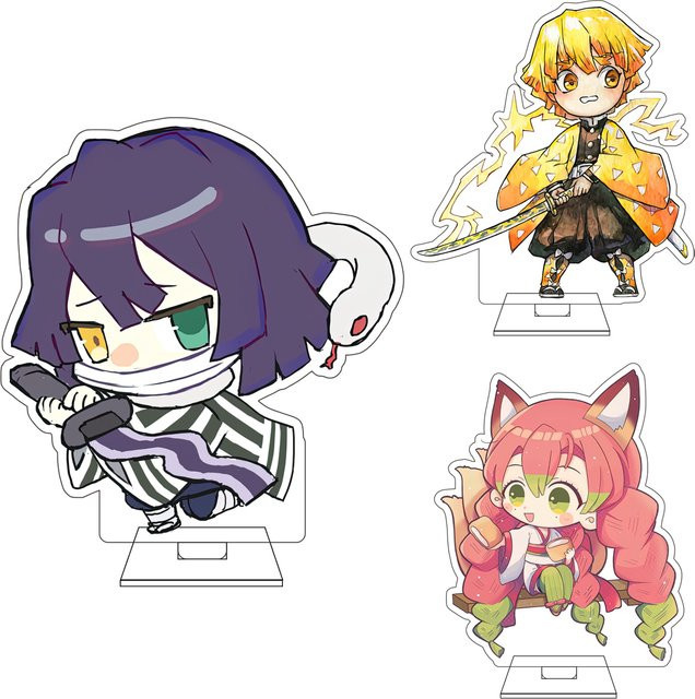 Bandai Demon Slayer Tsuyuri Kanawo Hashibira Inosuke, Acryl-Figur Standfigur, 10cm - Bild 1