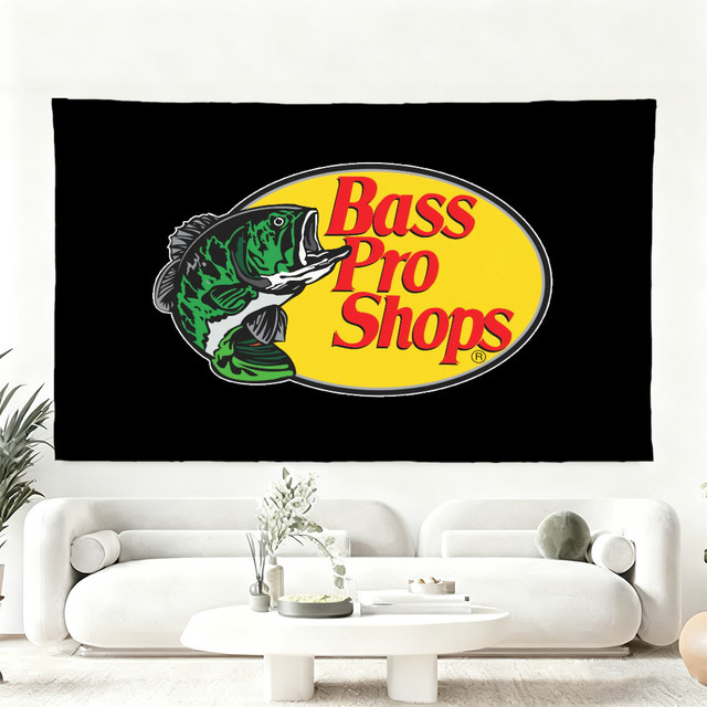 B-bass-P-pro-s-shops Flagge im klassischen Design für den Innen- und Außenbereich - Bild 1