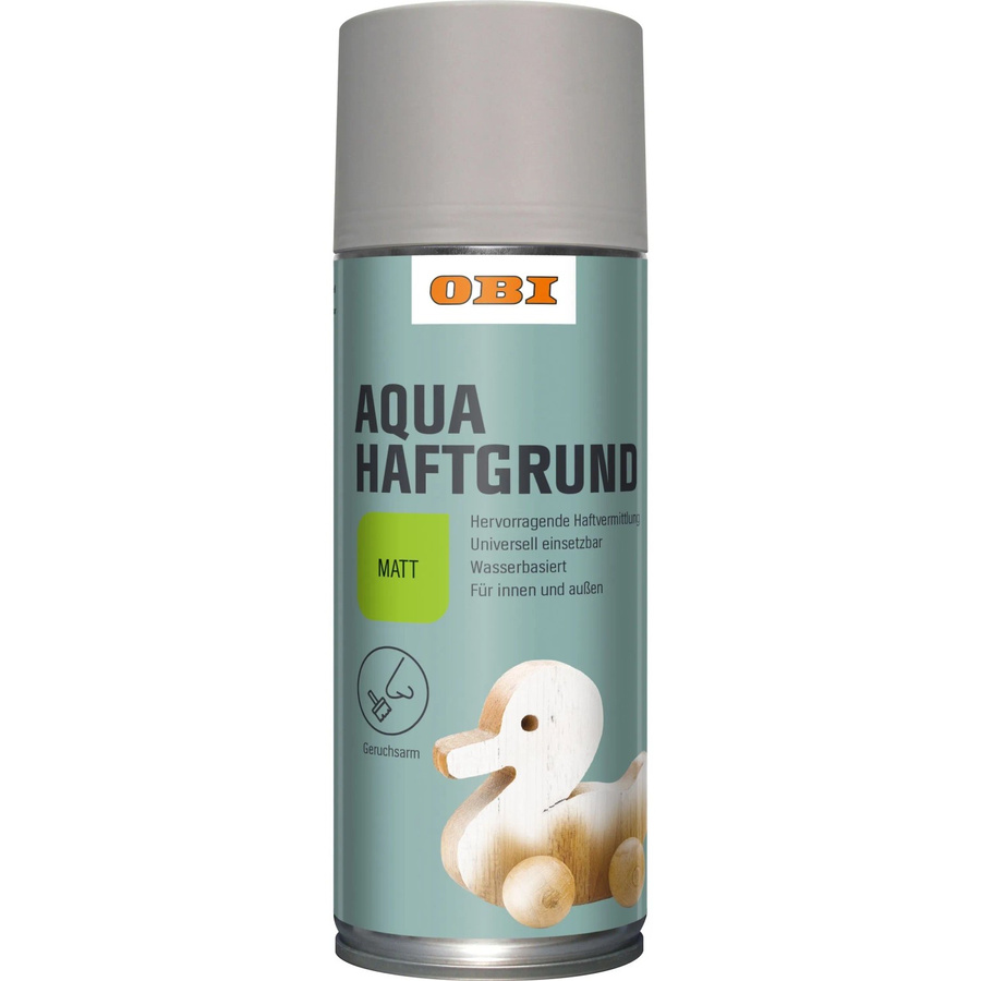 OBI Haftgrundierung Spray Grau matt wasserbasiert 400 ml - Bild 2