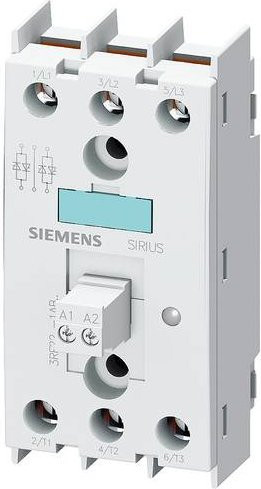 Siemens Halbleiterrelais 3RF22301AB45 30 A Nullspannungsschaltend 600 V/AC in Weiß - Bild 1
