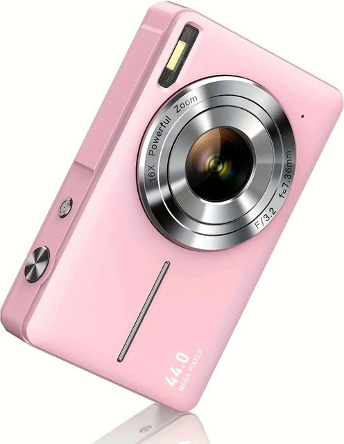 KIDKD Kinderkamera Camcorder in Grün mit 44MP und 16-fachem Zoom für Anfängerfotografie - Bild 1