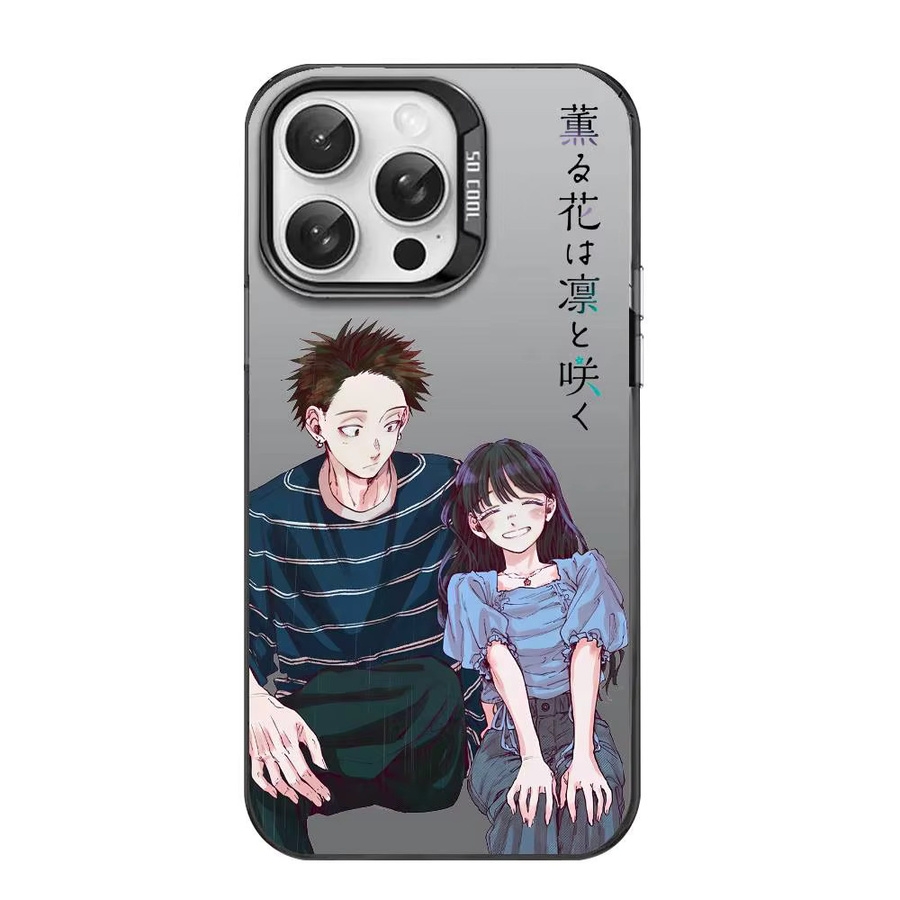 D-Dignity Handyhülle Duftende Blumenblüten für Apple iPhone 11 bis 17 Pro Max Air Mehrfarbig Matt Metallic Aurora - Bild 5