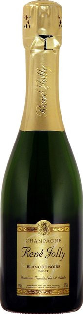René Jolly Champagne Blanc de Noirs Brut, Pinot Noir, Frankreich, 0,375 l - Bild 1