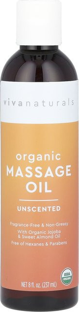 Viva Naturals Bio-Massageöl, 237 ml, Unisex - Bild 1
