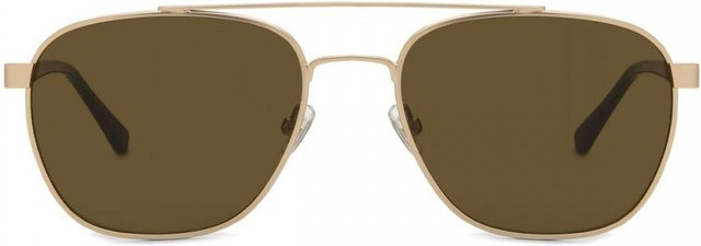 Fossil FoS 3111 G Sonnenbrille Aviator, Metall, beige, Herren - Bild 1