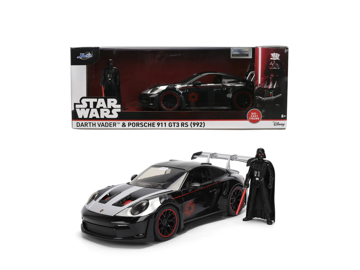 JADA Star Wars Darth Vader Porsche 911, Modellauto, Maßstab 1:24, ab 8 Jahren - Bild 2