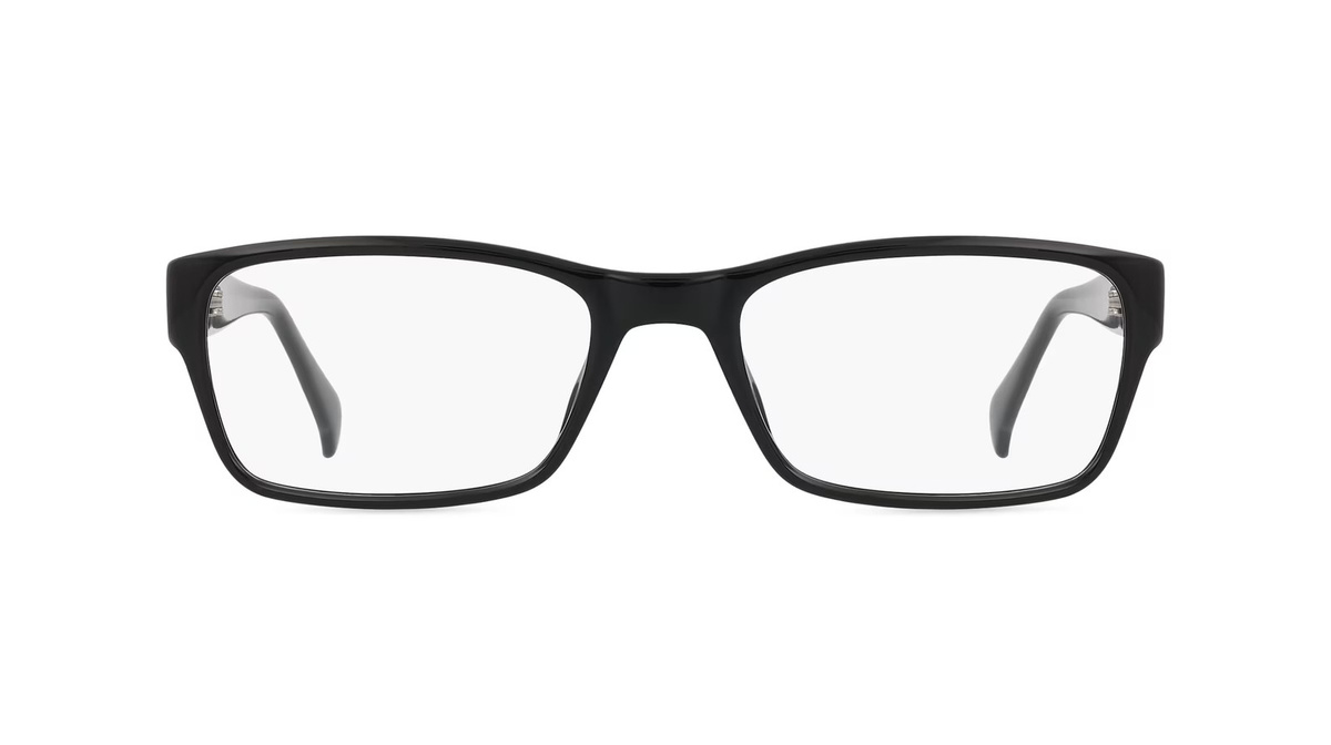 Fielmann MC 615 CL Korrektionsbrille, Vollrand, Quadratisch, Kunststoff, schwarz, Herren - Bild 1