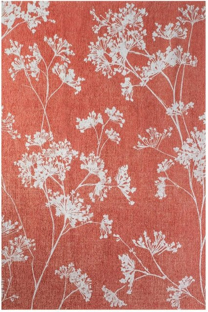 Lola&Moi Teppich Inflorescence Rot B: 170 cm, T: 240 cm - Bild 1
