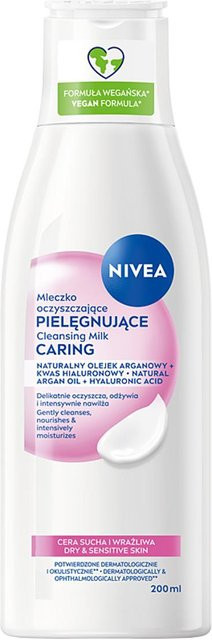 NIVEA Reinigungsmilch, 200 ml, Trockene und Empfindliche Haut - Bild 1