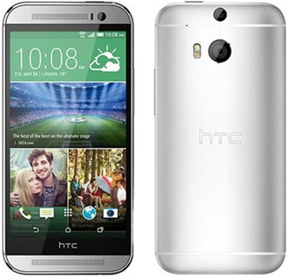 HTC M8 Smartphone, Refurbished, Weiß, 32GB ROM, 2GB RAM, 4G LTE, Android 5.0, Simlock Frei - Bild 1