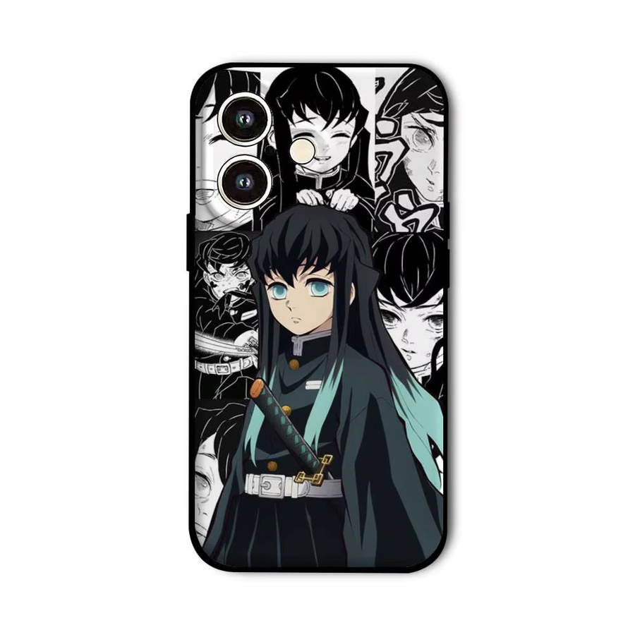 M-Muichiro Tokito Handyhülle für iPhone Modelle, Matte Weiche Silikon-Schutzhülle, Mehrfarbig - Bild 6