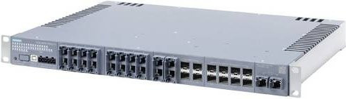 Siemens Industrial Ethernet Switch 6GK5534-3TR00-2AR3 in Grau - Bild 1
