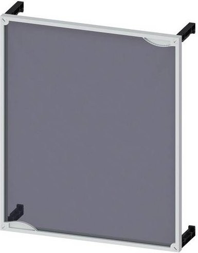 Siemens Leerfeldabdeckung mit Sichtfenster in Grau und Transparent, Höhe: 60 cm, Breite: 50 cm - Bild 1