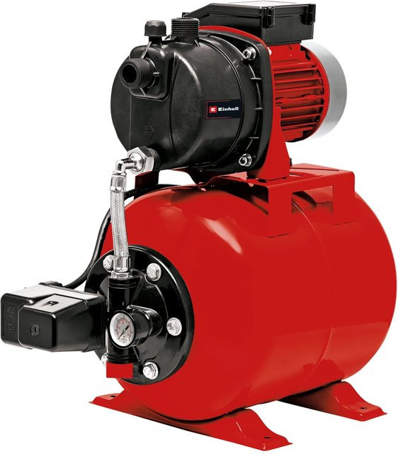 Einhell Hauswasserwerk GC-WW 6538 in Rot/Schwarz mit 3800 l/h Förderleistung - Bild 1