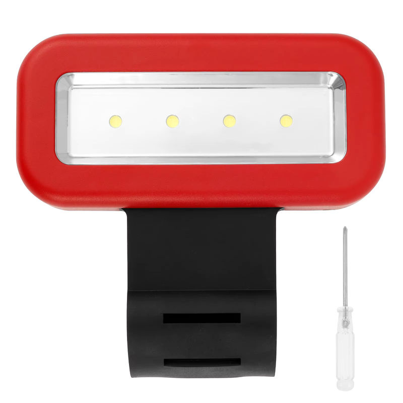 Willstar LED-Grillleuchte mit Magnetfuß und dimmbarer Helligkeit in Rot und Schwarz - Bild 7