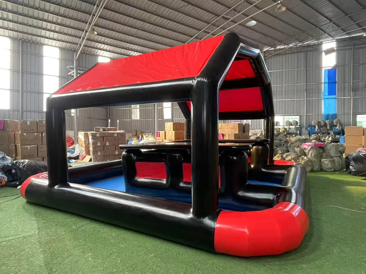 Ejia Aufblasbare Schwimmbad Bar aus PVC inklusive Pumpe für Gartenpartys und Events - Bild 3