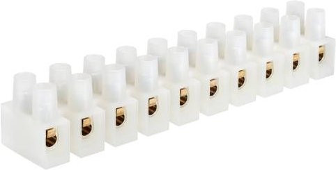 Wieland Electric 21.341.5653.0 Lüsterklemme 6-polig in Grau für flexible Leiter 2.5-6mm² und starre Leiter 2.5-10mm² 50er Packung - Bild 1