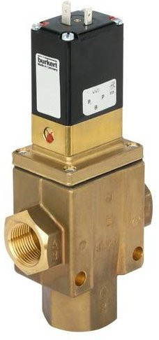 Bürkert Servogesteuertes Ventil 357602 6430 24 V/AC G 1/4 Muffe Nennweite 65mm Ruhestellung geschlossen multicolour - Bild 1