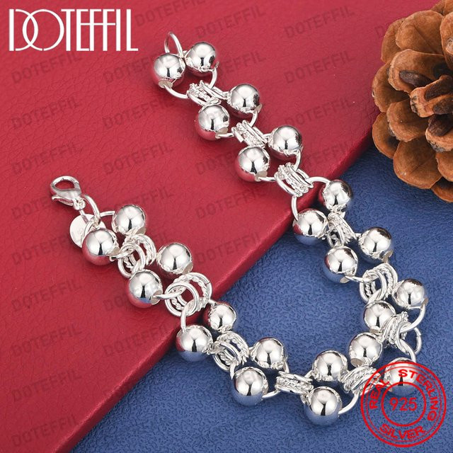 DOTEFFIL Armband 925 Silber, Perle, Damen - Bild 1