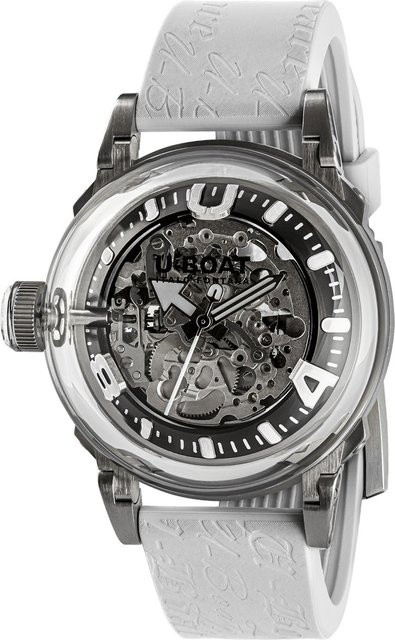 U-Boat Armbanduhr U-65, Automatik, Edelstahl, 44 mm, Herren, Schwarz - Bild 1