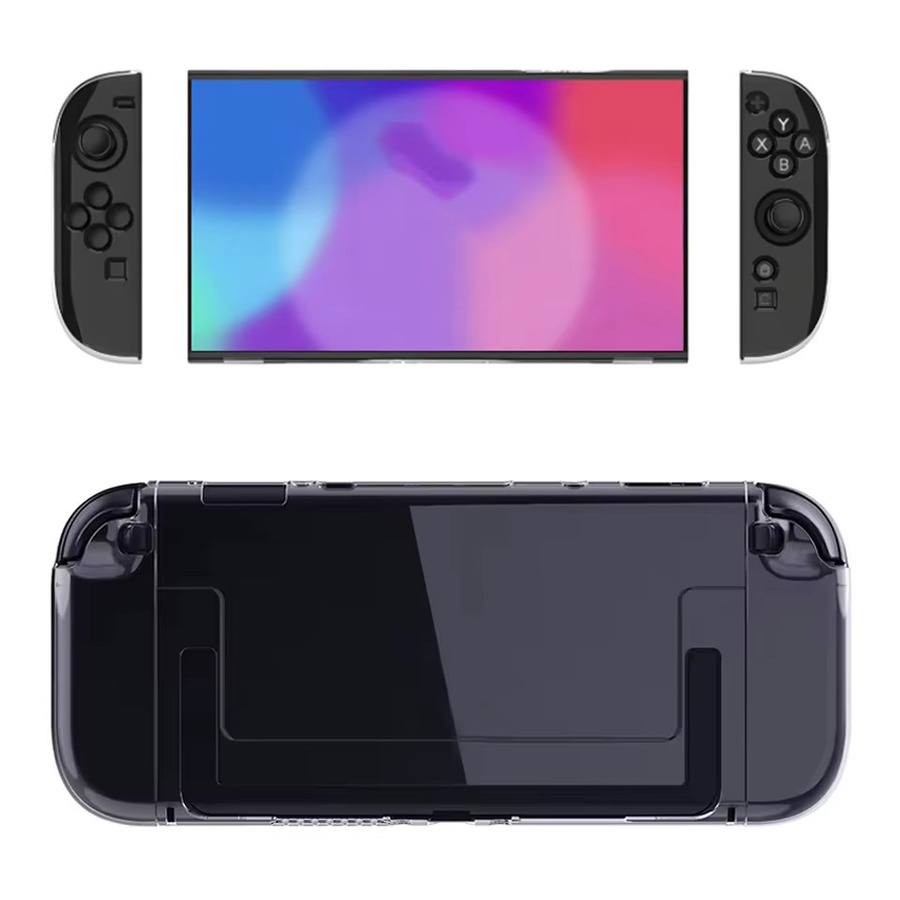 TECTINTER Transparente TPU+PC Hartschalen-Schutzhülle für Nintendo Switch 2 Spielkonsole - Bild 5