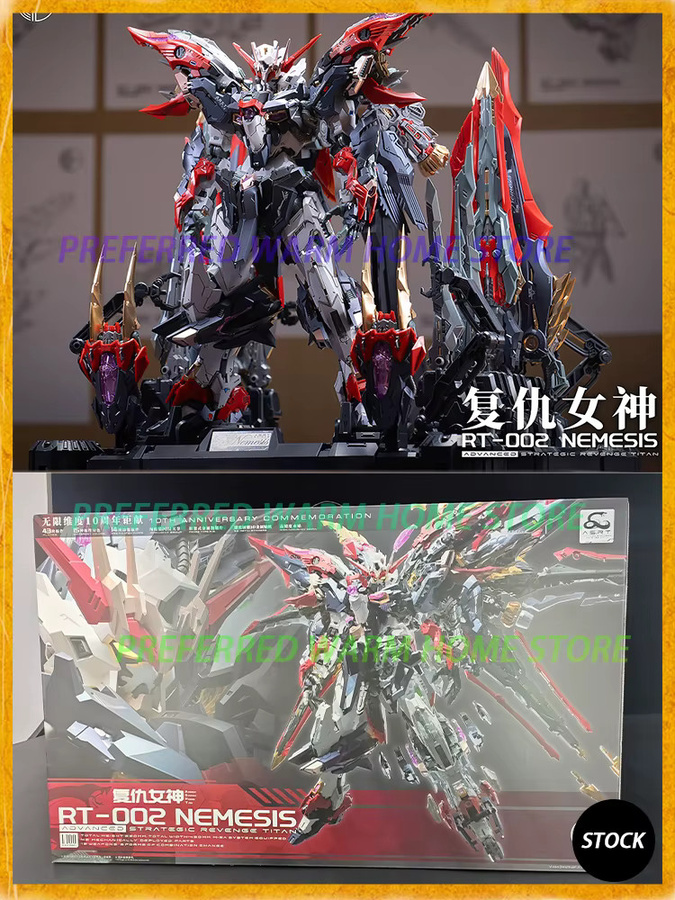 Infinite Dimension RT-002 NEMESIS, Montagemodell Mecha, 1:100 - Bild 6