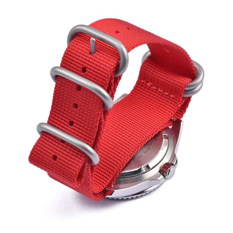 strapfreak Uhrenarmband Textil/NATO, Edelstahl, Herren - Bild 2