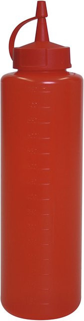 Schneider Quetschflasche aus Polypropylen in Rot, 750 ml - Bild 1